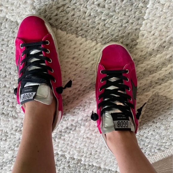 Pink Suede Golden Goose - Picture 6 of 6